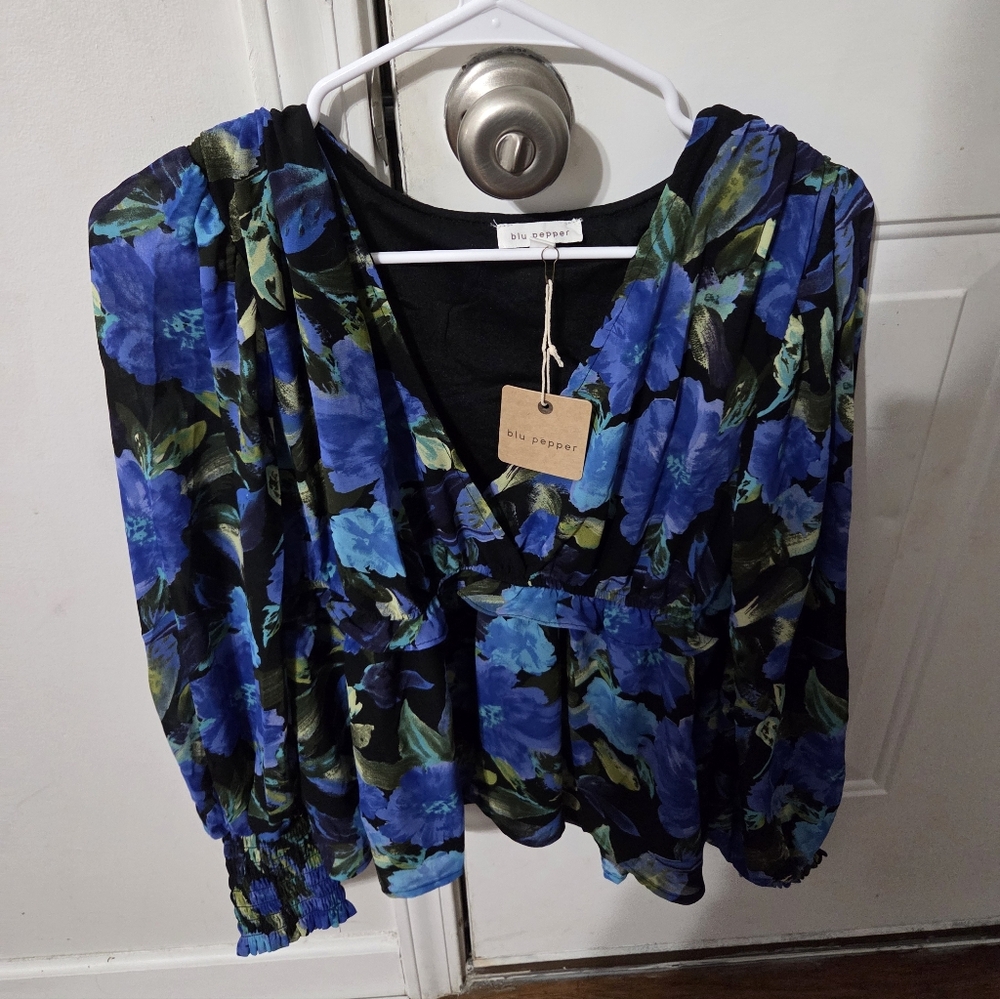 Blu Pepper Top S And L